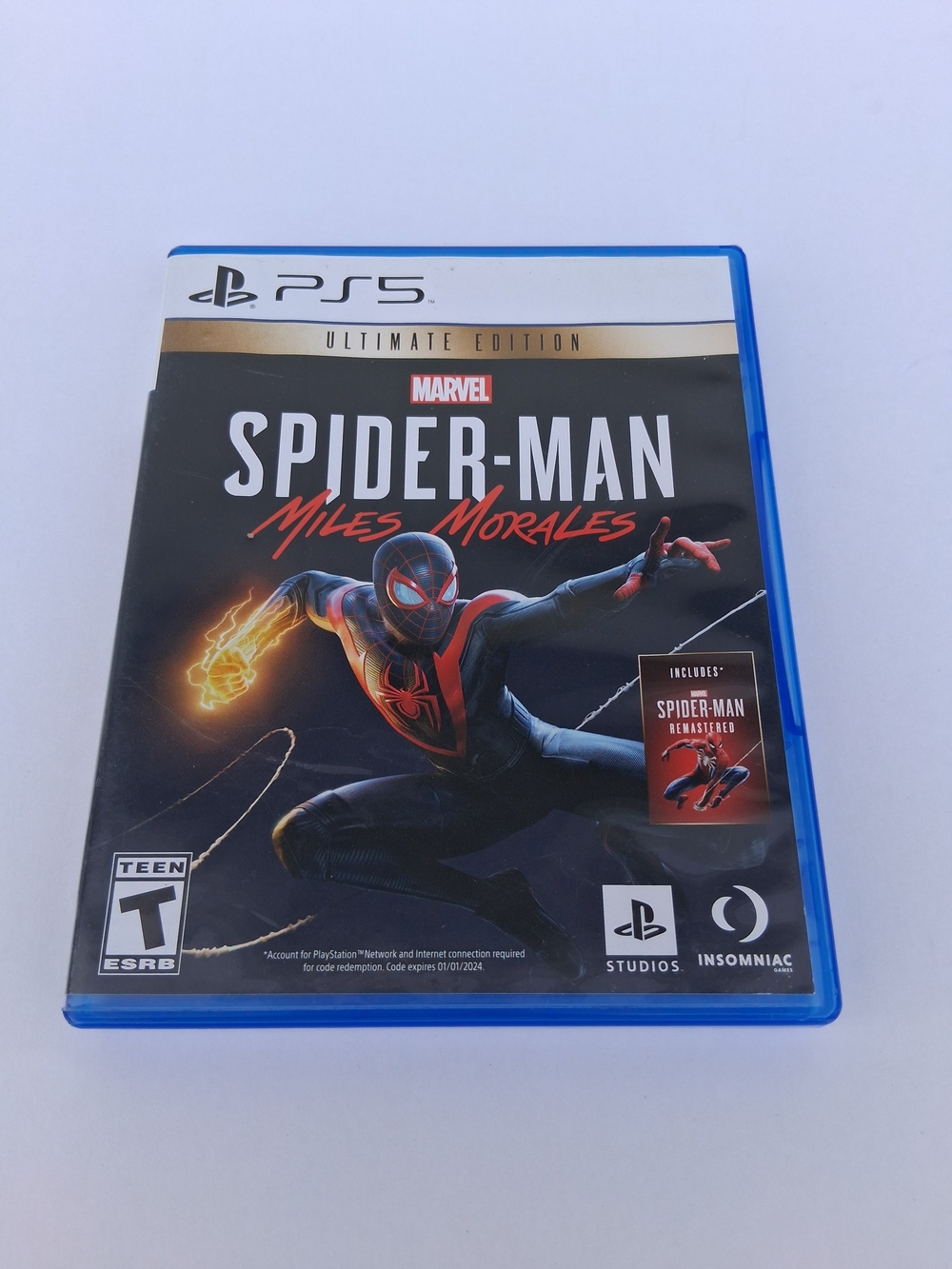 PS5 Marvel Spider-Man: Miles Morales - Black & Red (Ultimate Edition)